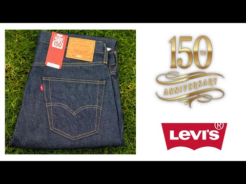 Levi´s 501 150th anniversary review and comparison with Levi´s 501 1947 Japanese selvedge.