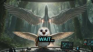 owl inventors glittery rocket chaos