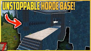 Alpha 21 - How I Built The MOST OP Horde Base - 7 Days To Die Survival Guide #12