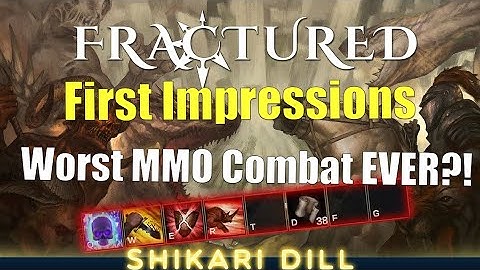 Is this the WORST MMO combat EVER?! | Fractured Online First Impressions