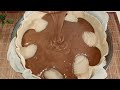 Это лучший Шоколадный Тарт с грушей!🍐Очень нежный и кремовый! Настоятельно рекомендую!#пирог