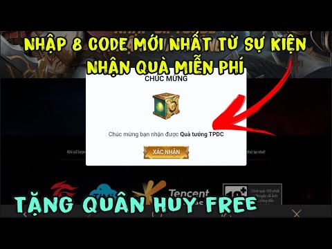 Video Giftcode Liên Quân | Nhập 9 Code Mới Nhất Không Giới... - youtube