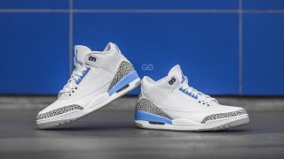 Air Jordan 3 Retro Unc Review On Feet Youtube