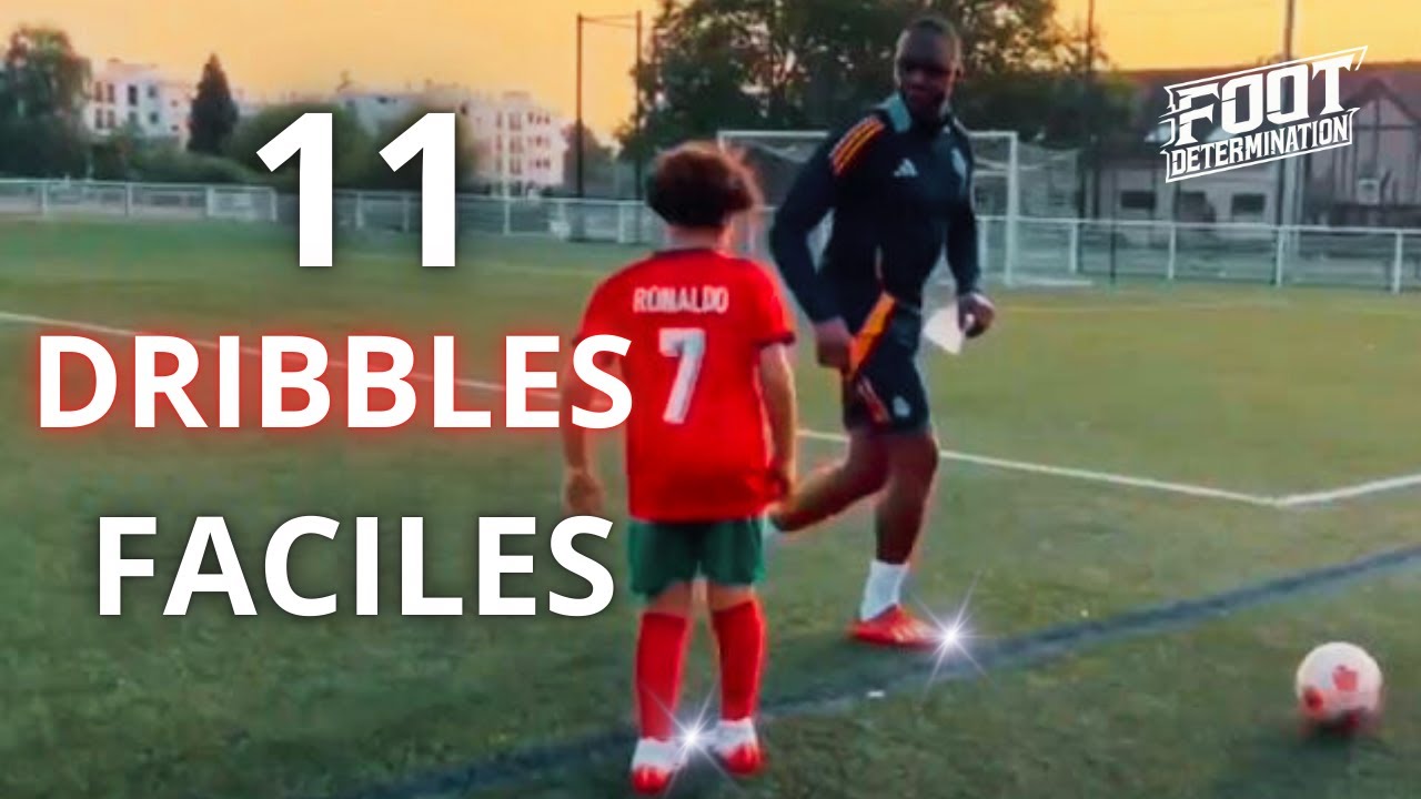 11 dribbles faciles à réussir (Coaching Foot) - YouTube