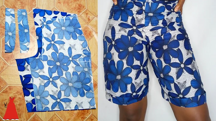 EASIEST WAY TO CUT AND SEW A BASIC SHORT | STITCHA...