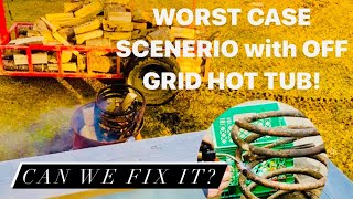 OFF GRID WOOD FIRED HOT TUB COIL REPAIRS 🪵🔥 by MacCustoms 132 views 2 months ago 5 minutes, 57 seconds