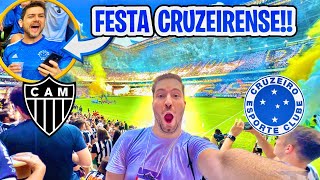 VITÓRIA DO CRUZEIRO NO PRIMEIRO CLÁSSICO DA ARENA MRV/ Atlético-MG 0 x 1 Cruzeiro