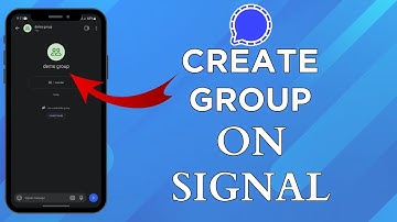 How Can You Create The Group On Signal