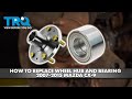 How to Replace Wheel Hub  Bearing 2007-2015 Mazda CX-9