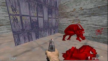 DOOM MOD PROJECT OSIRIS DUMP 3 GUNS ALIEN BREED 3D AMIGA TC ARCTURUSDELUXE RAY PUIA MAP 01