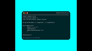 Python Plotnine - Scatter plot with regression