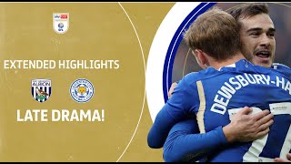 LATE DRAMA! | West Brom v Leicester City extended highlights