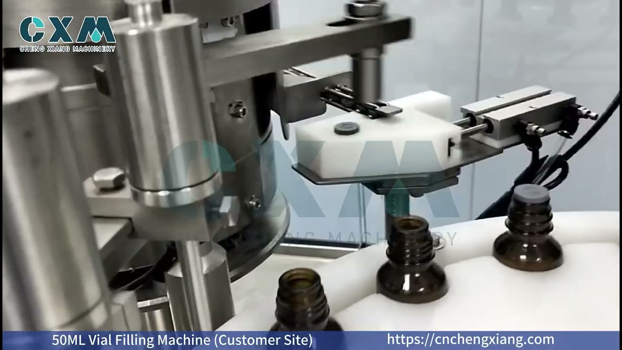 50ML Vial Filling Machine Customer Site 