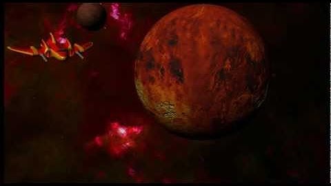 Maya 3D Example - 3D Spaceship Model