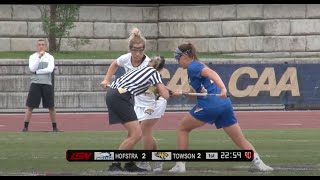 Semi-Final: Towson vs Hofstra | 5/3/19 CAA Women's Lacrosse Championship | Full Game Game
