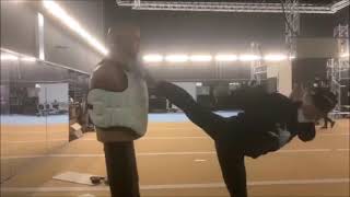 Donnie Yen Practice IP Man Burger