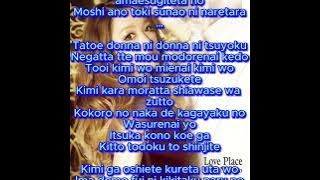 Kana Nishino Tatoe Donna Ni ... (instrumental w lyrics ROMAJI)