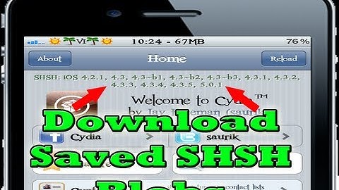 How To Download Your SAVED TinyUmbrella SHSH Blobs