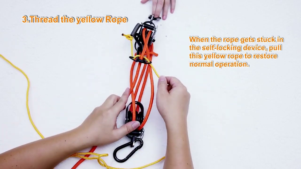 How to install the gambrel for hanging deer