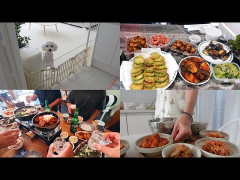 콩이 애견카페 첫 방문 | 이틀 연속 친정 집밥 얻어 먹기 | 큰시누 감성술집 오픈 | 시댁 식구들과 오랜만에 한잔