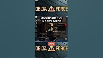 Insane 1v3 by Mo in Delta Force. #deltaforce #deltaforcemobile #deltaforcegame