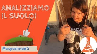 Come è fatto il terreno? Analizziamolo con… l’acqua!