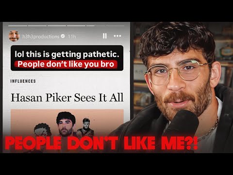 Thumbnail for Ethan Klein Coping hard with Hasan's Mainstream Success | Hasanimated
