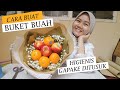 TUTORIAL BUKET BUAH / FRUIT HAMPERS MUDAH BANGET!! | CHOCO GLITZ FLORIST