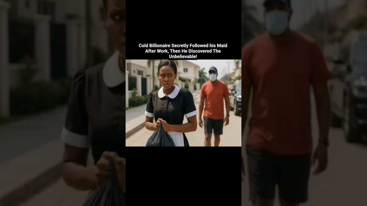 Billionaire Secretly Followed his Maid, What He Discovered Will Shock You 
