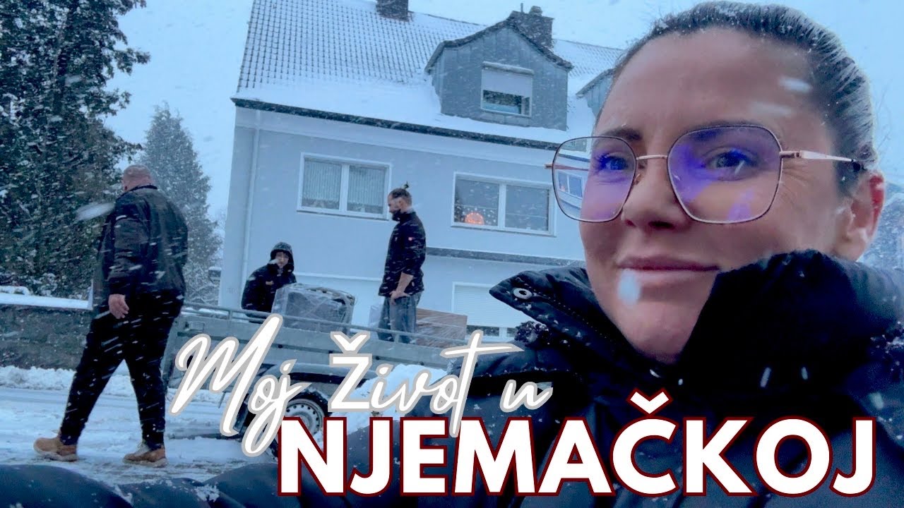 RENOVACIJA njemačkog PENTHOUSEA– 2. dio| Selimo kuhinju iz Njemačke za Hrvatsku po najvećem snijegu