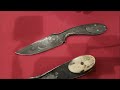 The makers table of tim foster of knives at the 3rd annual james black bowie heritage festival