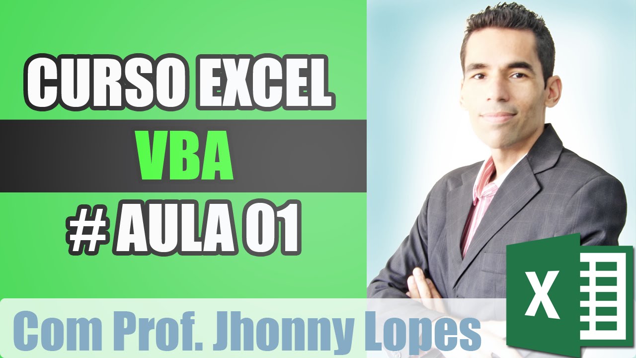 Curso Excel VBA Aula 1