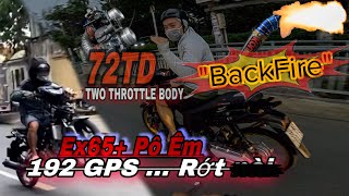 Var 72TD almost "met" Ex 65+ "quiet" exhaust 41HP reached 192 GPS (not yet reviewed...) - KTC Vlogs