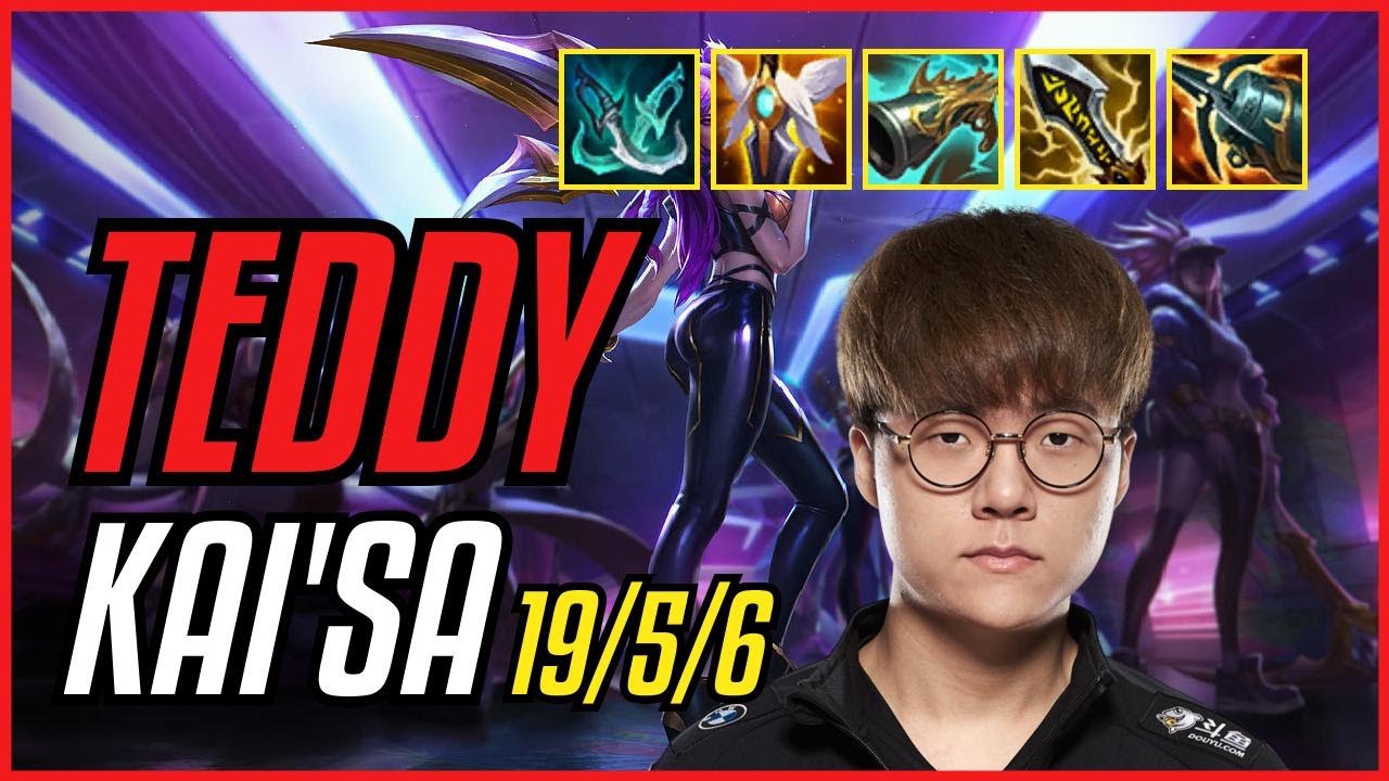 TEDDY - KAI'SA vs APHELIOS ADC - KR GRANDMASTER - PATCH 11.9