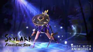 Fanny Epic Skin Skylark Skylark Intro Animation (Mobile Legends:Bang Bang)