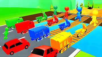 Shape shifting 🏃‍♂️🚗🚲🚦All Levels Gameplay Walkthrough Android,ios Max Level BNV60