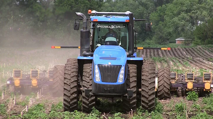 Galusha Farm - New Holland T9.450 Tractor, Strip T...