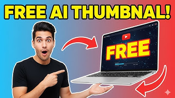 Create VIRAL YouTube Thumbnails with AI for FREE! (Step-by-Step Guide)