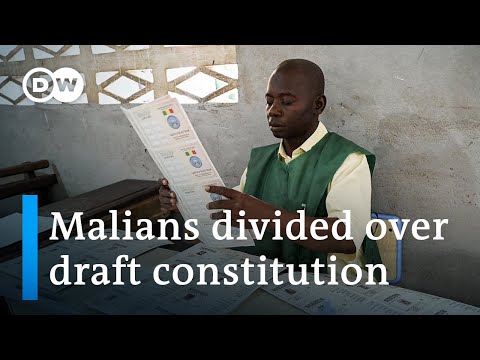 People in mali vote on new constitutional while under military rule | dw news