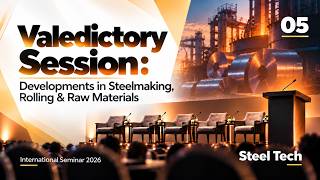 Details Valedictory Session: Developments in Steelmaking, Rolling & Raw Materials | STEEL TECH Seminar 2026 Update