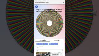 Day 80 of spinning a wheel to decide my push-ups at the end of 365 days. #series