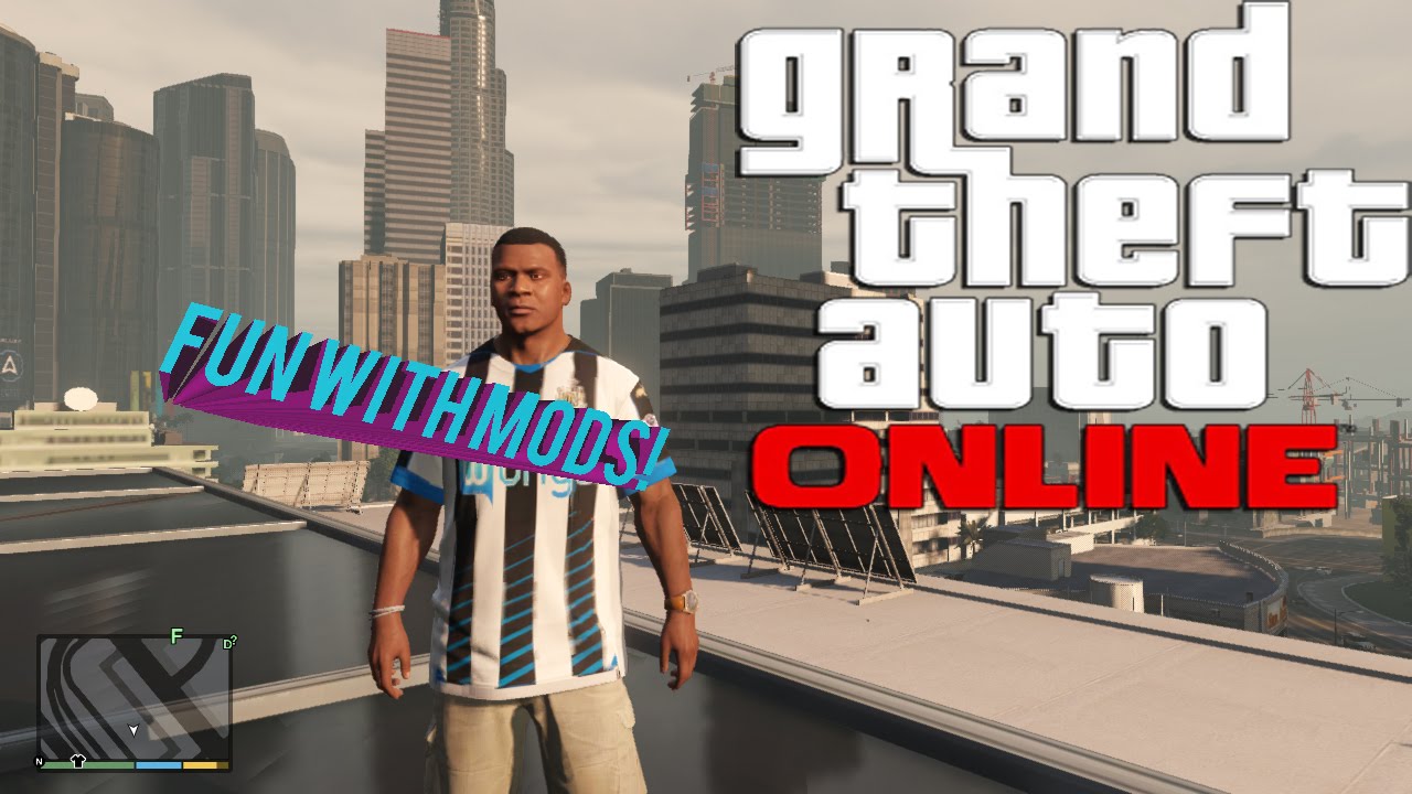 GTA V Messing around with a modder friend - YouTube