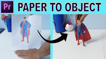 Paper to Object - Zach King Trick - Adobe Premiere Pro Tutorial