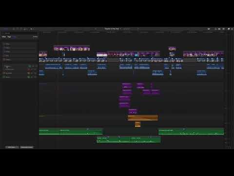 Reordering Audio Roles in Final Cut Pro