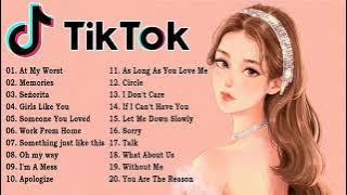 Lagu Tiktok Viral 2021 At My Worst , Memories, Senorita, Girls Like You, Someone You Loved