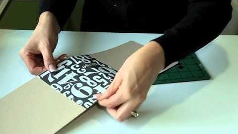 Accordion Fold Binding Mini Album