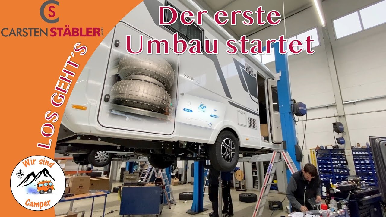 Erstes mal Werkstatt nach nur zwei Tagen, zu Besuch bei Carsten Stäbler