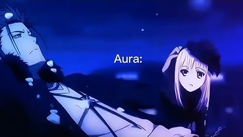 Su aura es demasiado fuerte/ her aura is too stroog