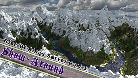 Minecraft, Part 1 - News + Rise of Kings Server ( Jeracraft )