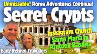 HIDDEN ROME! Secret Crypts & Wedding Ring Surprise, Jewish Museum #rome #retired #italy